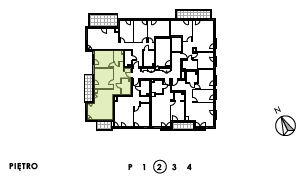 Mieszkanie M 08 miejsce