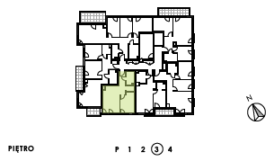 Mieszkanie M 15 miejsce