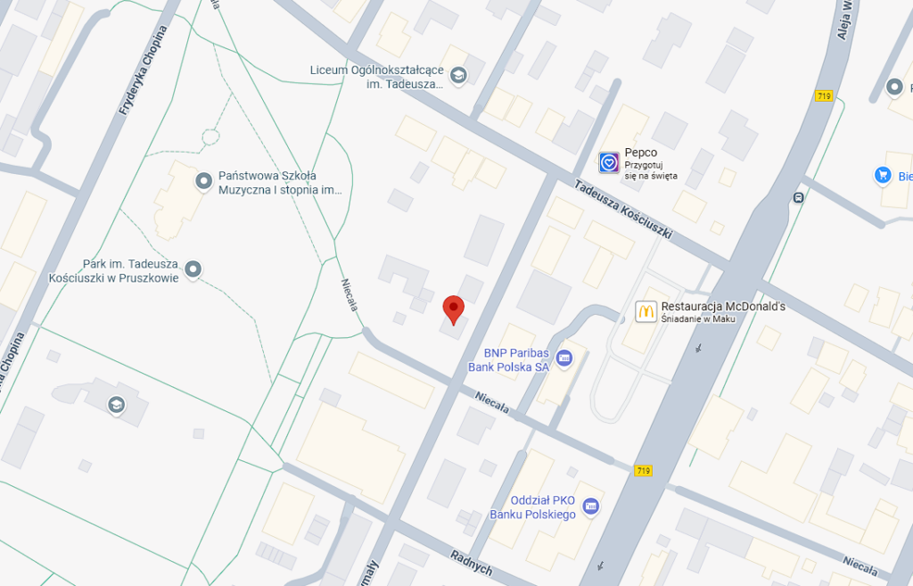 Lokalizacja Inwestycji Park Drzymały 8